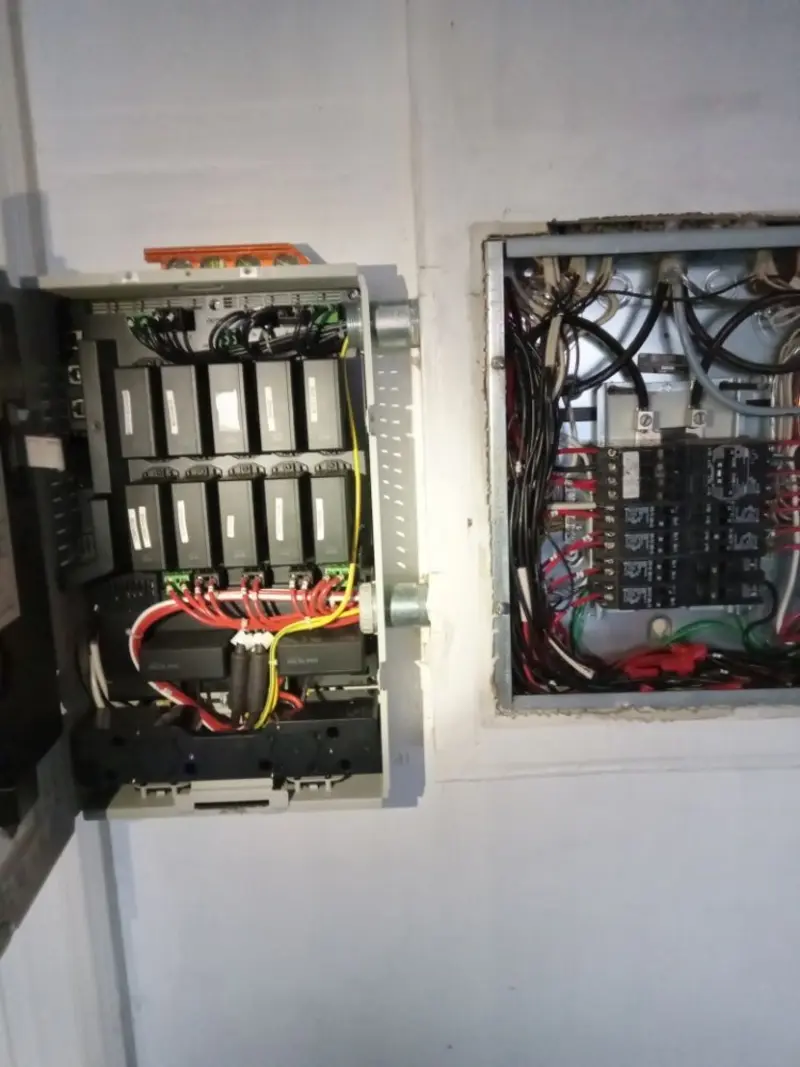 Electrical panel upgrade completed for Indoor Lighting Installation in Oregon